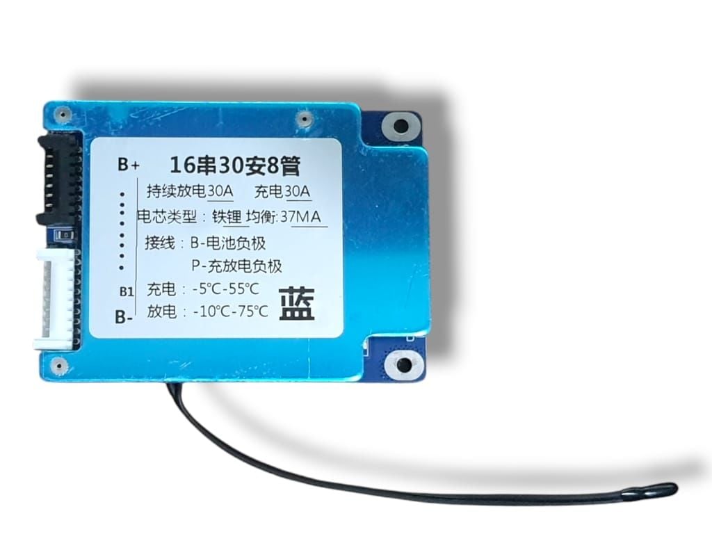 XR 16S 30A LiFePO4  Balanslı BMS