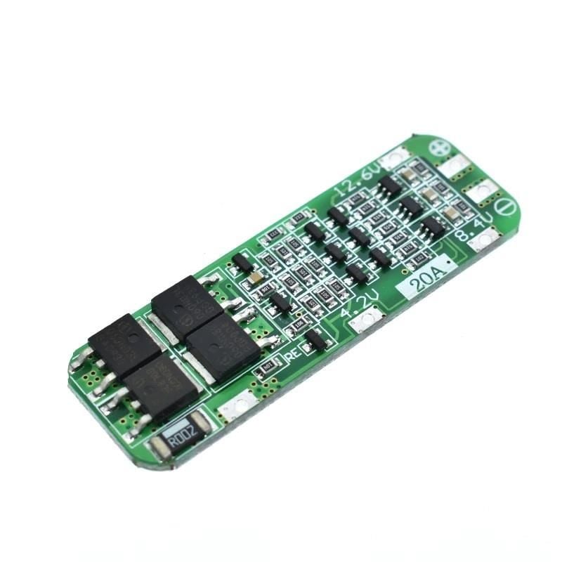 3S 20A 12.6V Lityum Batarya BMS (Balanssız)