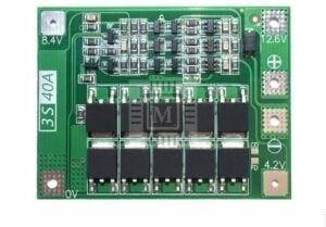 3S 40A 12.6V Lityum Batarya BMS (Balanssız)