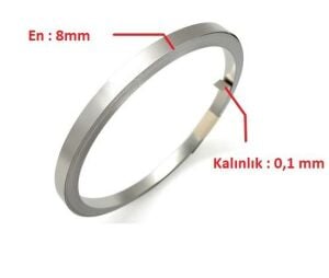 0,10x8mm Nikel Kaplı Punta Teli - 5 metre