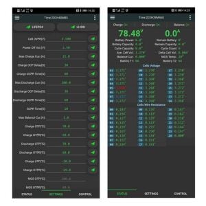 JK Smart BMS 8S-24S 40A Deşarj - 400mA Aktif Balans - Bluetooth - Lion - LiFePO4 - LTO ( JK-BD4A24S4P )