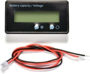 LCD Batarya Kapasite / Voltaj Göstergesi 12-84V Lion / LiFePO4 / Akü için (GY-6GS)