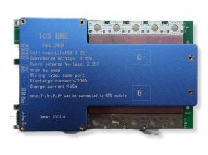 16S 200A LiFePO4 Balanslı BMS