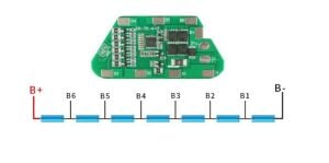 XR 7S 10A 29.4V Balanslı Lityum Batarya BMS