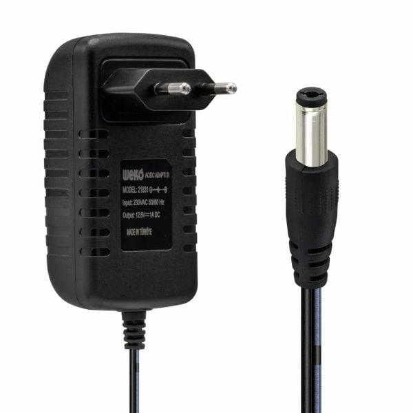 3S 1A 12.6V Lityum Şarjer 5,5x2,5 Uçlu Priz Tipi