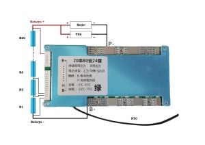 XR 20S 80A 84V Balanslı Lityum Batarya BMS