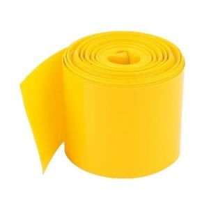200mm Sarı Batarya Kaplama Shrink Isıyla Daralan PVC Makaron