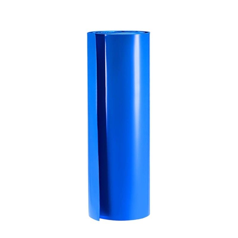 380mm Mavi Batarya Kaplama Shrink Isıyla Daralan PVC Makaron