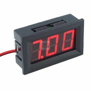 2 Kablolu 0,56'' 4,5V - 30V LED Panel Dijital Voltmetre