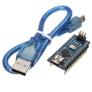 Arduino Nano Klon CH340 (USB kablosu ile birlikte)