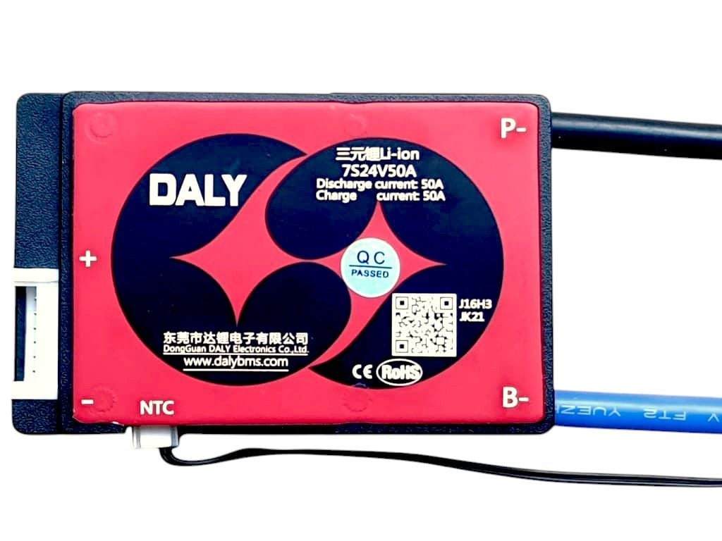DALY 7S 50A Balanslı Lityum Batarya BMS