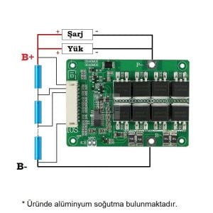 XR 10S 30A 42V Balanslı Lityum Batarya BMS