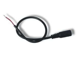 5.5*2.1 20 CM DİŞİ KABLO (ADAPTÖR FİŞİ DİŞİ KABLOLU) 20 AWG kablolu