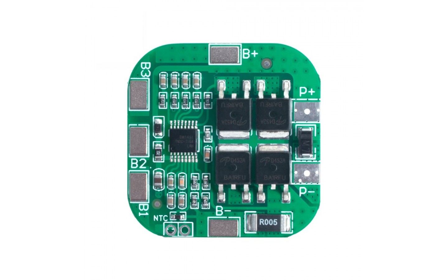 4S 20A (16,8V) Kare Tip Robot Süpürge Lion BMS (HXYP-4S-BM20)