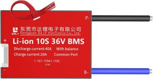 DALY 10S 40A Balanslı Lityum Batarya BMS