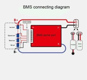 DALY 8S 40A Balanslı LiFePO4 Batarya BMS