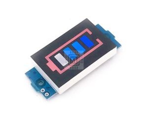3S (12,6V) Lityum Batarya Seviye Göstergesi Pil Şeklinde (Mavi LED)