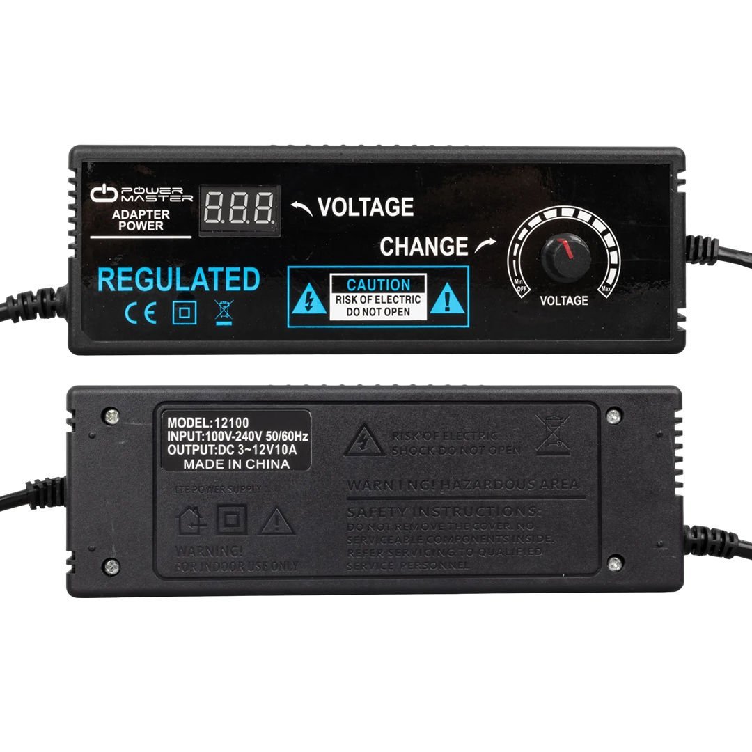 3V-12V 10A KADEMELİ  5.5*2.5mm UÇLU ADAPTÖR