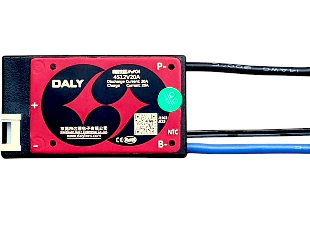 DALY 4S 20A Balanslı LiFePO4 Batarya BMS