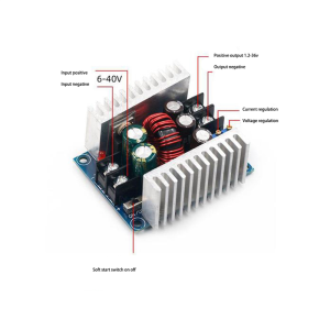 300W 20A DC DC VOLTAJ DÜŞÜRÜCÜ (BUCK) Akım Ayarlı