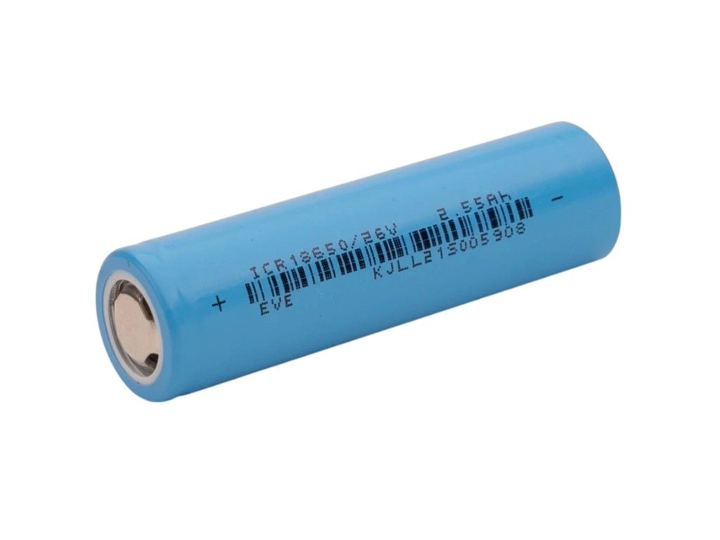 EVE 18650 3.7V 2600 mAh 3C Şarj Edilebilir Li-ion Pil