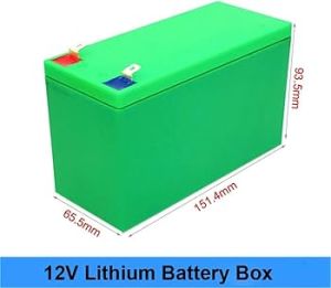 MELTİS 3S7P 12V Akü Pil Kutusu Seti (21x18650 ya da 8x32700) Yeşil