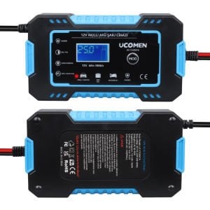 Ucomen UC-C120501A 12V MAX 6A MAVİ LED GÖSTERGELİ AKÜ ŞARJ CİHAZI