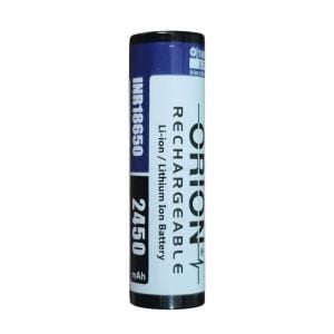 100 Adet Orion 18650P 3.7V 2450 mAh 5C Şarj Edilebilir Li-ion Pil