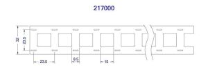 21700 2P Brakete Uygun Nikel Kaplı Punta Teli - 500gr