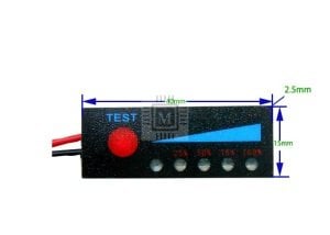 48V Akü ve 16S LiFePO4 LED Seviye Göstergesi