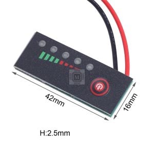 2S (8.4V) Lityum LED Seviye Göstergesi Model 2