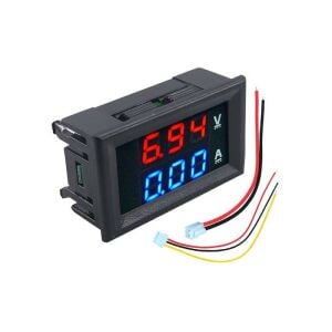 Dijital Voltmetre Dijital Ampermetre DC 100V 10A Gerilim Akım