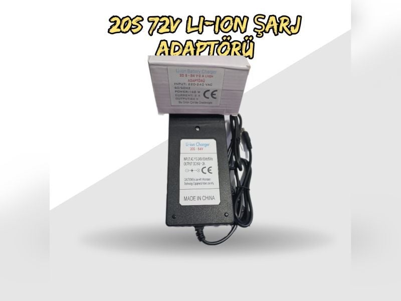 20S 1.3A 84V Lityum Şarj Adaptörü
