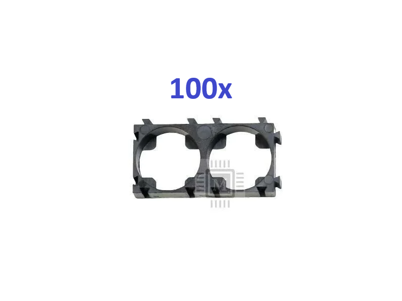 Meltis 18650 2x1 Pil Tutucu Holder  (x100 adet)