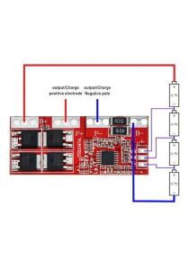 4S 30A (16.8V) Lityum Batarya BMS (Balanssız)